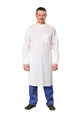 Халат хирурга белый